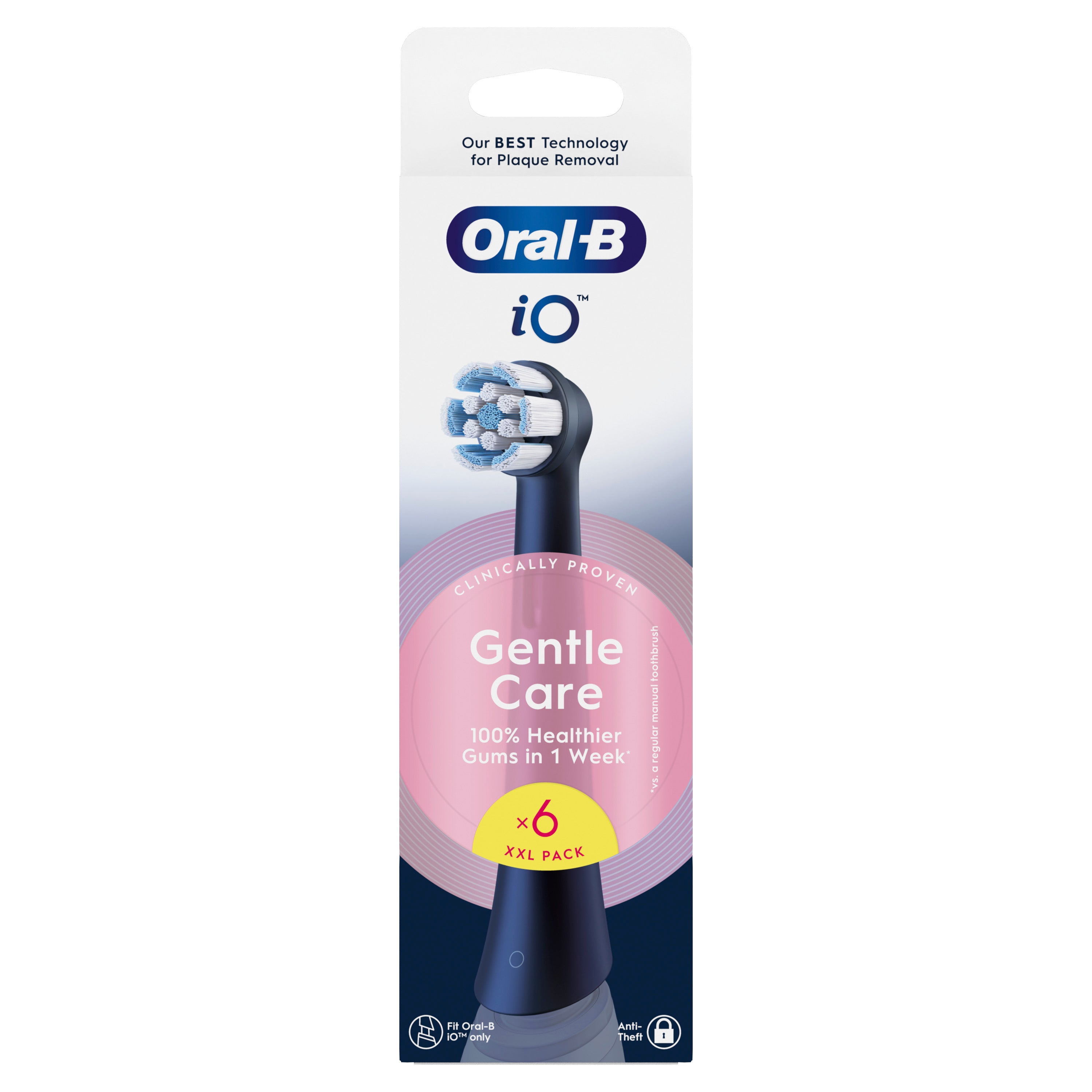 אורלבי ראש מברשת חשמלית iO עדין 6 יח