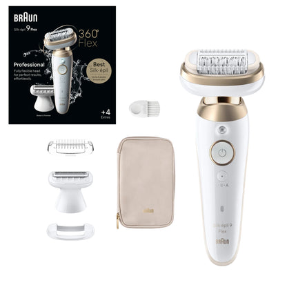 PRO FLEX סילק אפיל 9 מכשיר להסרת שיער Braun