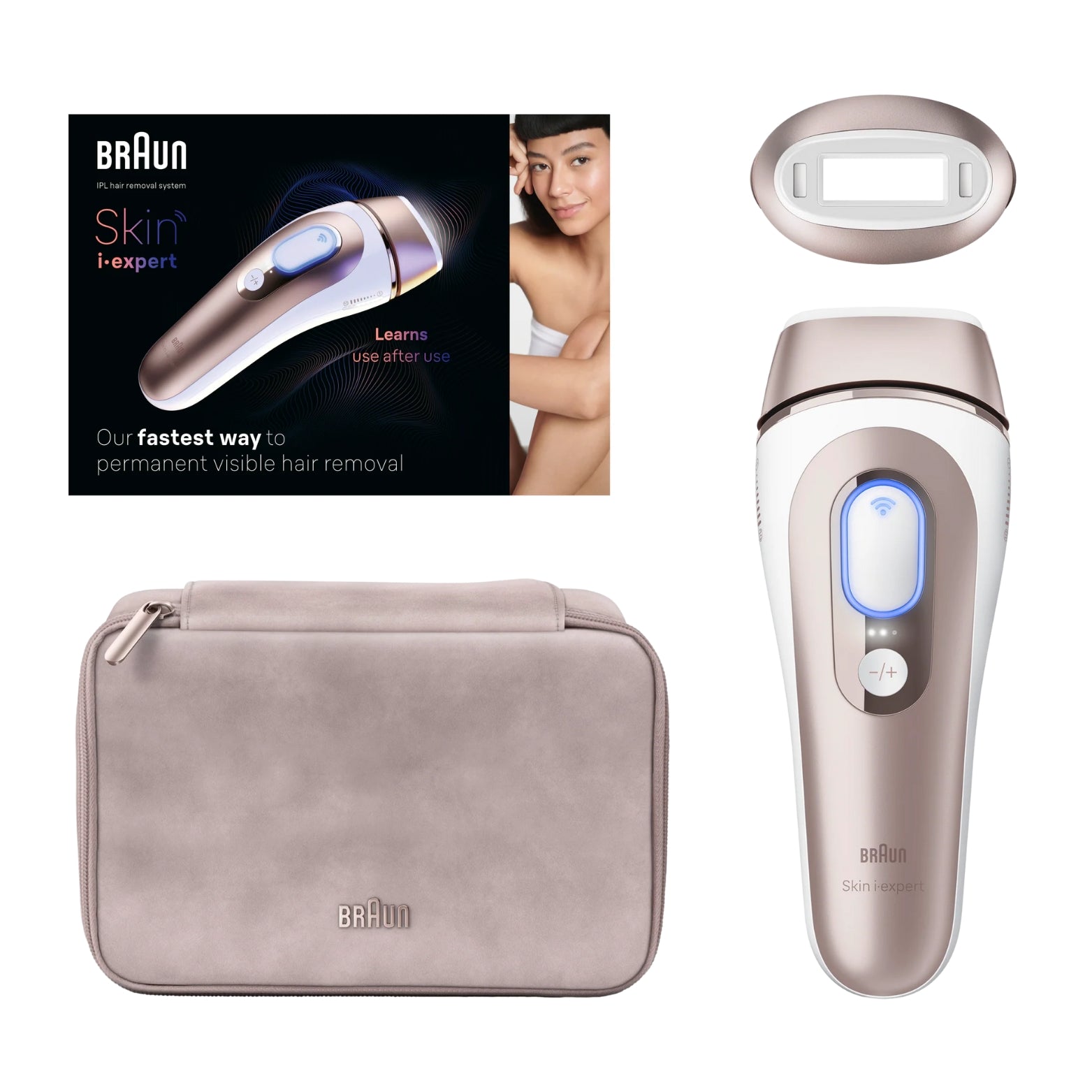 IPL 7 מכשיר להפחתת שיער לצמיתות PL7253 Braun