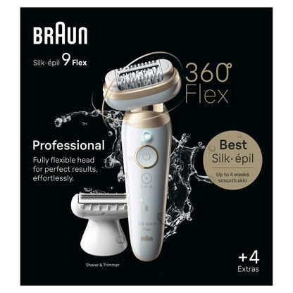 PRO FLEX סילק אפיל 9 מכשיר להסרת שיער Braun