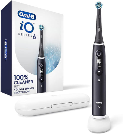 Oral-B iO6 מברשת שיניים חשמלית (שחור)