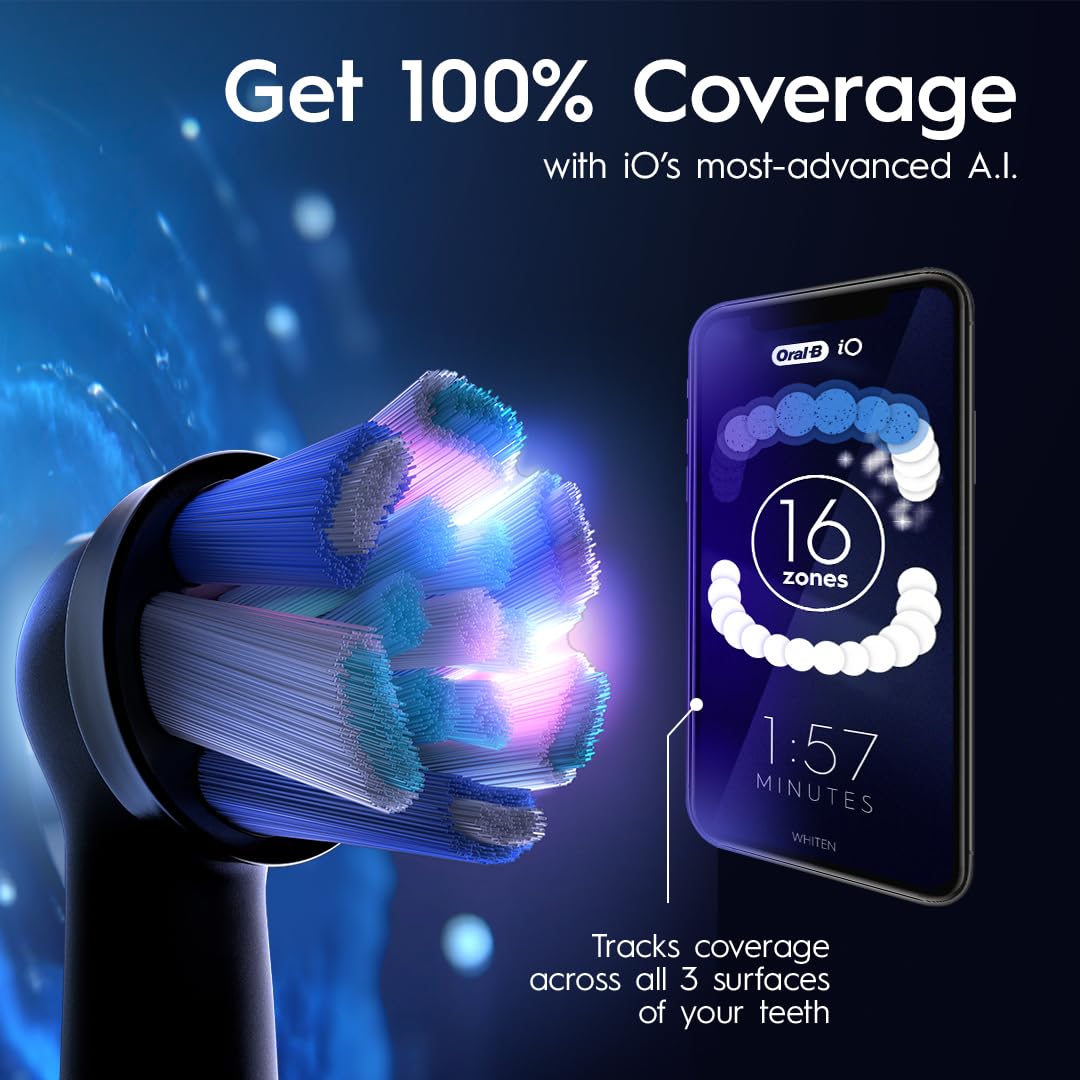 ORAL-B iO9 מברשת שיניים חשמלית (שחור)