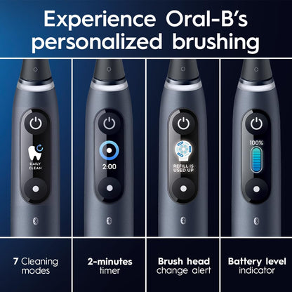 ORAL-B iO9 מברשת שיניים חשמלית (שחור)